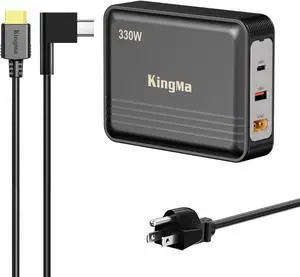 King Ma GaN Portable Laptop Charger for Razer Blade 18(2025 2026) with 5080/5090, 3 Ports Fast Charging, with a Power Cable with 11-43 mm Charging Interface (20V/20A Output) for Gaming laptops King Ma GaN Portable Laptop Charger for Razer Blade 18(2025 2026) with 5080/5090, 3 Ports Fast Charging, with a Power Cable with 11-43 mm Charging Interface (20V/20A Output) for Gaming laptops