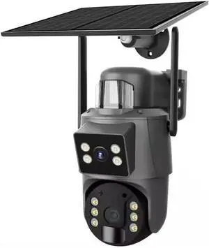 for UBOX 6MP Solar Security Camera Outdoor, Dual Lens Dome Camera,IP66 Waterproof, Night Vision, Two-Way Audio, Cloud/SD Card Storage Max 128GB(The Memory Card is not Included) Pan-Tilt for UBOX 6MP Solar Security Camera Outdoor, Dual Lens Dome Camera,IP66 Waterproof, Night Vision, Two-Way Audio, Cloud/SD Card Storage Max 128GB(The Memory Card is not Included) Pan-Tilt