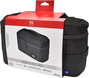 Hori Compact Carry All (Black) Travel Bag for Nintendo Switch 2 - Officially Licensed by Nintendo Hori Compact Carry All (Black) Travel Bag for Nintendo Switch 2 - Officially Licensed by Nintendo