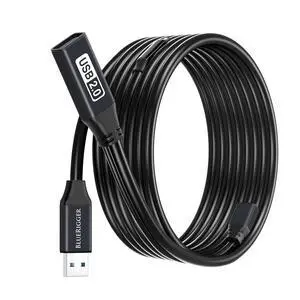 2.0 Active USB Extension Cable 50FT (USB Extender Cord, 480 Mbps, Male to Female, in-Wall CL3 Rated) Long USB Extension Cord for Webcam, VR Headset, Printer, Hard Drive, Keyboard, Mouse 2.0 Active USB Extension Cable 50FT (USB Extender Cord, 480 Mbps, Male to Female, in-Wall CL3 Rated) Long USB Extension Cord for Webcam, VR Headset, Printer, Hard Drive, Keyboard, Mouse