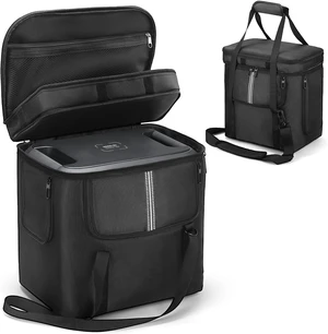 Soft Carrying Bag Compatible with BLUETTI AC180 Portable Power Station, Travel Storage Case Cover for Power Supply, Charging Cable and Accessories Soft Carrying Bag Compatible with BLUETTI AC180 Portable Power Station, Travel Storage Case Cover for Power Supply, Charging Cable and Accessories