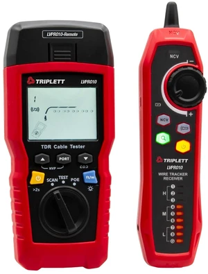 Triplett LVPRO10 TDR/Cable Tester - Test and Trace Both Twisted Pair (CAT5E/6/6A/8) and Coax Cables Triplett LVPRO10 TDR/Cable Tester - Test and Trace Both Twisted Pair (CAT5E/6/6A/8) and Coax Cables