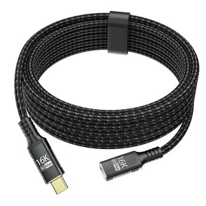 USB c Cable Extension Long 2M/6.6FT Compatible with Thunderbolt 5 Extension Cable,USB c Extender 80gbps 240W,USB c Male to Female 16K/8K@60Hz Video for Monitor,Thunderbolt 4,USB 5/4 for Type c. USB c Cable Extension Long 2M/6.6FT Compatible with Thunderbolt 5 Extension Cable,USB c Extender 80gbps 240W,USB c Male to Female 16K/8K@60Hz Video for Monitor,Thunderbolt 4,USB 5/4 for Type c.