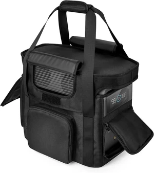 Portable Power Station Storage Bag Compatible with EcoFlow Delta 2 - with Shoulder Strap, Side Zipper and Cable Storage Pocket for Camping, RVing and Outdoor Use (Black) Portable Power Station Storage Bag Compatible with EcoFlow Delta 2 - with Shoulder Strap, Side Zipper and Cable Storage Pocket for Camping, RVing and Outdoor Use (Black)