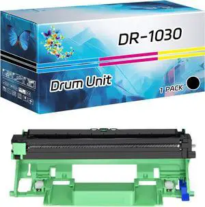 DR-1030 Drum Unit Compatible for Brother DCP-1512 DCP-1510 DCP-1610W MFC-1910W DCP-1612W Printers, High Yield 10000 Pages, with Chip High-Definition Printing (1 Pack Black) DR-1030 Drum Unit Compatible for Brother DCP-1512 DCP-1510 DCP-1610W MFC-1910W DCP-1612W Printers, High Yield 10000 Pages, with Chip High-Definition Printing (1 Pack Black)
