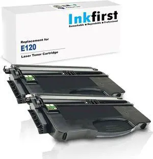 2 Inkfirst Compatible Toner Cartridge E120 12035SA Replacement for Lexmark E120 E120N 2 Inkfirst Compatible Toner Cartridge E120 12035SA Replacement for Lexmark E120 E120N