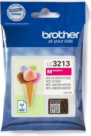 Brother LC3213M Magenta - 400 Pages DCPJ772DW / DCP774DW, LC3213M (DCPJ772DW / DCP774DW) Brother LC3213M Magenta - 400 Pages DCPJ772DW / DCP774DW, LC3213M (DCPJ772DW / DCP774DW)