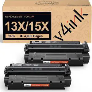 V4INK 2-Pack New Compatible High Yield C7115X Toner Cartridge Replacement for use with HP 15X HP LaserJet 1000 HP LaserJet 1005 1150 HP LaserJet 1200 1300 HP LaserJet 3300 3310 3320 3330 3380 Printer V4INK 2-Pack New Compatible High Yield C7115X Toner Cartridge Replacement for use with HP 15X HP LaserJet 1000 HP LaserJet 1005 1150 HP LaserJet 1200 1300 HP LaserJet 3300 3310 3320 3330 3380 Printer
