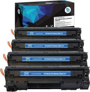 Gotoners 4PK Compatible CRG137 Toner Cartridge Canon 137 9435B001AA HE-CF283A (83A)/CF283X/CRG137 for Imageclass MF210 MF244dw MF247dw MF249dw MF217w MF216n MF227dw MF229dw MF232w MF236N D570 Gotoners 4PK Compatible CRG137 Toner Cartridge Canon 137 9435B001AA HE-CF283A (83A)/CF283X/CRG137 for Imageclass MF210 MF244dw MF247dw MF249dw MF217w MF216n MF227dw MF229dw MF232w MF236N D570