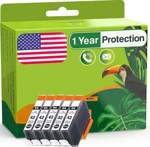 Limeink Compatible Ink Cartridge Replacement for Canon CLI-42 for Canon PIXMA PRO-100 100 100S CLI 42 Pro100 High Yield Ink Cartridges (5 Black) Limeink Compatible Ink Cartridge Replacement for Canon CLI-42 for Canon PIXMA PRO-100 100 100S CLI 42 Pro100 High Yield Ink Cartridges (5 Black)