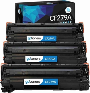Gotoners 3PK Compatible HP 79A CF279A Toner for HP Laserjet Pro MFP M26nw M26a M12w M12a Gotoners 3PK Compatible HP 79A CF279A Toner for HP Laserjet Pro MFP M26nw M26a M12w M12a