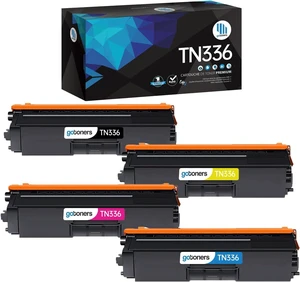 Gotoner 4PK TN336 TN331 Toner for Brother MFC-L8850CDW MFC-L8600CDW HL-L8350CDW HL-L8250CDN HL-L8350CDWT TN-336 TN-331 Gotoner 4PK TN336 TN331 Toner for Brother MFC-L8850CDW MFC-L8600CDW HL-L8350CDW HL-L8250CDN HL-L8350CDWT TN-336 TN-331