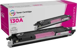 LD Remanufactured Toner Cartridge Replacement for HP 130A CF353A (Magenta) LD Remanufactured Toner Cartridge Replacement for HP 130A CF353A (Magenta)