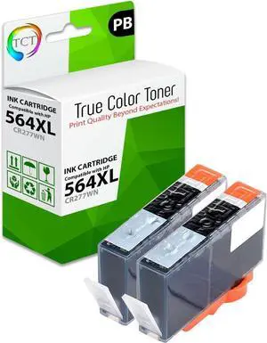 TCT Compatible Ink Cartridge Replacement for HP 564XL 546 XL Photo Black Works with HP Photosmart B8550 D5445 D5460 D7560 7510 7515 7520 7525 C6340 C6350 C6380 C510a C309g C310a (290 Pages) - 2 Pack TCT Compatible Ink Cartridge Replacement for HP 564XL 546 XL Photo Black Works with HP Photosmart B8550 D5445 D5460 D7560 7510 7515 7520 7525 C6340 C6350 C6380 C510a C309g C310a (290 Pages) - 2 Pack