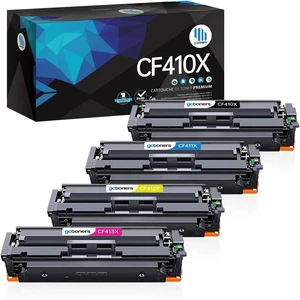 Gotoners 4PK CF410X HP 410X 410A CF410A Toner Cartridge for HP Color LaserJet Pro MFP M477fdw M477fnw M377dw M477fdn LaserJet Pro M452dw M452nw M452dn Gotoners 4PK CF410X HP 410X 410A CF410A Toner Cartridge for HP Color LaserJet Pro MFP M477fdw M477fnw M377dw M477fdn LaserJet Pro M452dw M452nw M452dn