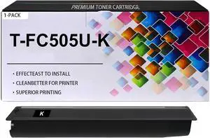 T-FC505U Toner Cartridges Replacement for Toshiba T-FC505U-K T-FC505U-C T-FC505U-M T-FC505U-Y, Work for Toshiba E-Studio 2505AC 3005AC 3505AC 4505AC 5005AC Printers, 1 Black T-FC505U Toner Cartridges Replacement for Toshiba T-FC505U-K T-FC505U-C T-FC505U-M T-FC505U-Y, Work for Toshiba E-Studio 2505AC 3005AC 3505AC 4505AC 5005AC Printers, 1 Black