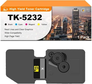 TK-5232 TK5232 Toner Cartridge Black High-Yield Compatible for Kyocera ECOSYS P5021cdn P5021cdw M5521cdn M5521cdw Printers 1Black - GS TK-5232 TK5232 Toner Cartridge Black High-Yield Compatible for Kyocera ECOSYS P5021cdn P5021cdw M5521cdn M5521cdw Printers 1Black - GS