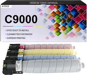 C9000 Toner Cartridges Replacement for Xerox 106R04065 106R04062 106R04063 106R04064, Work for Xerox VersaLink C9000 Printers, 1 Set C9000 Toner Cartridges Replacement for Xerox 106R04065 106R04062 106R04063 106R04064, Work for Xerox VersaLink C9000 Printers, 1 Set