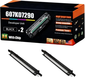 607K07290 607K07280 607K07260 607K07270 Developer Unit Compatible for Xerox VersaLink C7000DN C7000N C7020 C7025 C7030 C7120 C7125 Printers (2 Pack Black) 607K07290 607K07280 607K07260 607K07270 Developer Unit Compatible for Xerox VersaLink C7000DN C7000N C7020 C7025 C7030 C7120 C7125 Printers (2 Pack Black)