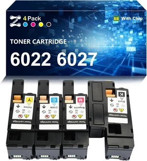 6022 6027 Toner Cartridges Compatible for Xerox 106R02759 106R02756 106R02757 106R02758, Work for Xerox Phaser 6022 6020 Workcentre 6025 6027 Printers, 1 Set 6022 6027 Toner Cartridges Compatible for Xerox 106R02759 106R02756 106R02757 106R02758, Work for Xerox Phaser 6022 6020 Workcentre 6025 6027 Printers, 1 Set