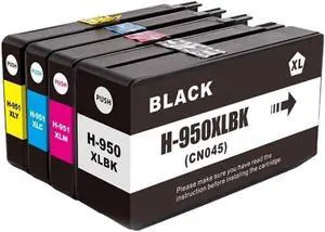 950XL 951XL 950 951 XL Ink Cartridge for H-P950 Officejet Pro 8100 8600 8610 8615 8620 8630 8640 8625 8660 8680 251dw 276d(1SET(KCMY)) 950XL 951XL 950 951 XL Ink Cartridge for H-P950 Officejet Pro 8100 8600 8610 8615 8620 8630 8640 8625 8660 8680 251dw 276d(1SET(KCMY))
