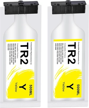 Compatible TR2 Ink Cartridge Replacement for Roland TR2 Yellow Ink Compatible for Roland TrueVIS SG-540 SG2-540 SG2-640 SG3-540 VG-540 VG-640 VG2-540 VG2-640 VG3-540 VG3-640 (2 TR2-YE for 500ML) Compatible TR2 Ink Cartridge Replacement for Roland TR2 Yellow Ink Compatible for Roland TrueVIS SG-540 SG2-540 SG2-640 SG3-540 VG-540 VG-640 VG2-540 VG2-640 VG3-540 VG3-640 (2 TR2-YE for 500ML)