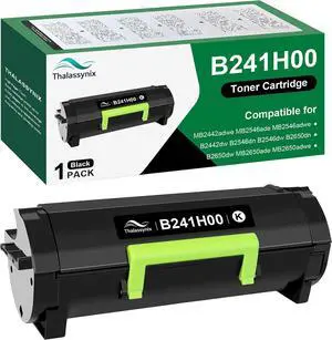 B241H00 Black Toner Cartridge Compatible for Lexmark B241H00 B231000 Toner Cartridge for B2442 B2546 B2650 MB2442 MB2546 MB2650 Printer B241H00 Black Toner Cartridge Compatible for Lexmark B241H00 B231000 Toner Cartridge for B2442 B2546 B2650 MB2442 MB2546 MB2650 Printer
