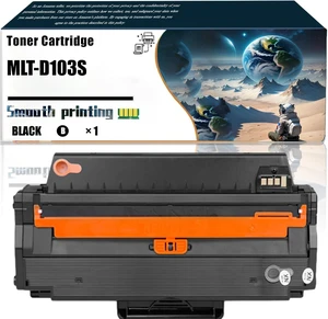 Replacement Parts Toner Cartridge MLT-D103S Compatible with Samsung SCX-4728FD 4729FW 4729FD 470x SCX-472x Printers, Contains Chip and Clear Printing (1 Pack Black) Replacement Parts Toner Cartridge MLT-D103S Compatible with Samsung SCX-4728FD 4729FW 4729FD 470x SCX-472x Printers, Contains Chip and Clear Printing (1 Pack Black)