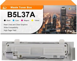 Replacement B5L37A Waste Toner Box Compatible for HP M552dn M553x M553xm M553n M553dn M553dnm M554dn M555dn M555x M577dn M577z M577dnm M577f M577c M577cm Printers 1pcs Replacement B5L37A Waste Toner Box Compatible for HP M552dn M553x M553xm M553n M553dn M553dnm M554dn M555dn M555x M577dn M577z M577dnm M577f M577c M577cm Printers 1pcs