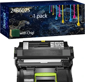 24B6025 Replacement Drum Unit Compatible for Lexmark XM7163 XM7163X XM7170 XM7170X XM7263 XM7270 M5155 Printers, Bright Colors and Clear Printing (1 Pack Black) 24B6025 Replacement Drum Unit Compatible for Lexmark XM7163 XM7163X XM7170 XM7170X XM7263 XM7270 M5155 Printers, Bright Colors and Clear Printing (1 Pack Black)