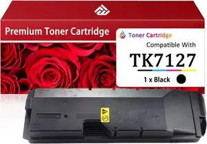 TK7127 Toner Cartridges Compatible for Kyocera TK-7127 TK-7127K 1T02V70US0 Toner Cartridge Work for Kyocera TASKalfa 3212i Printer TK7127 Toner Cartridges Compatible for Kyocera TK-7127 TK-7127K 1T02V70US0 Toner Cartridge Work for Kyocera TASKalfa 3212i Printer