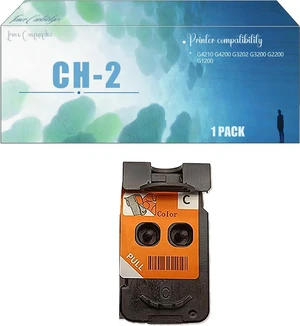 Bh2 Ch2 Print Head Compatible for Canon G4210 G4200 G3202 G3200 G2200 G1200 & High-Precision Nozzles & Auto-Reset Chip ch2 Bh2 Ch2 Print Head Compatible for Canon G4210 G4200 G3202 G3200 G2200 G1200 & High-Precision Nozzles & Auto-Reset Chip ch2