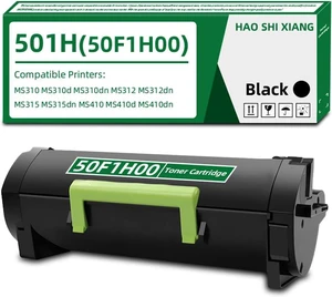 501H 50F1H00 High-Yield Toner Cartridge Replacement for Lexmark MS310d MS310dn MS312dn MS312dnw MS315dn MS410d MS410dn Printer (5,000 Pages, 1-Pack Black) 501H 50F1H00 High-Yield Toner Cartridge Replacement for Lexmark MS310d MS310dn MS312dn MS312dnw MS315dn MS410d MS410dn Printer (5,000 Pages, 1-Pack Black)