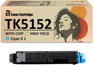 TK5152 Toner Cartridges Replacement for Kyocera TK-5152 TK-5152K TK-5152C TK-5152M TK-5152Y Toner Cartridge Compatible for Kyocera Ecosys M6035cidn M6535cidn Printers, 1 Cyan TK5152 Toner Cartridges Replacement for Kyocera TK-5152 TK-5152K TK-5152C TK-5152M TK-5152Y Toner Cartridge Compatible for Kyocera Ecosys M6035cidn M6535cidn Printers, 1 Cyan