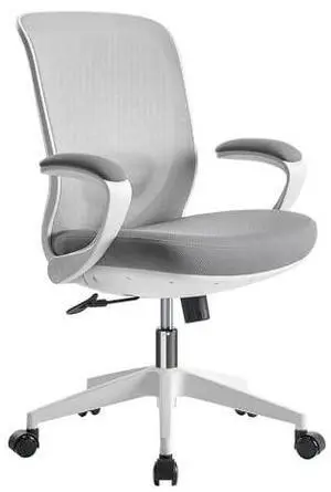 EUREKA ERGONOMIC Armis Ergonomic Office Chair with Back Support Flip up Arms, Home Office Desk Chair for Space Saving, Breathable Backrest Mesh, Warm Gray EUREKA ERGONOMIC Armis Ergonomic Office Chair with Back Support Flip up Arms, Home Office Desk Chair for Space Saving, Breathable Backrest Mesh, Warm Gray
