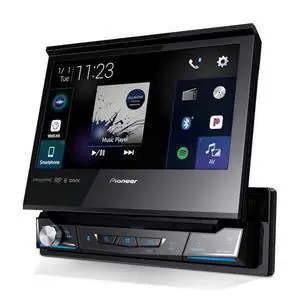 Pioneer AVH-3500NEX 7" Motorized Touchscreen, Single Din Wired Apple CarPlay & Android Auto, Bluetooth, Backup Camera, HD Radio, SiriusXM, FLAC, Hi-Volt RCA Pioneer AVH-3500NEX 7" Motorized Touchscreen, Single Din Wired Apple CarPlay & Android Auto, Bluetooth, Backup Camera, HD Radio, SiriusXM, FLAC, Hi-Volt RCA