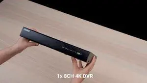 ANNKE 4K 8CH AI DVR with Human/Vehicle Detection, 5-in-1 H.265+ Security Digital Video Recorder, Supports 8CH Analog and 4CH 8MP IP Cams for Home CCTV System, 1TB Hard Drive ANNKE 4K 8CH AI DVR with Human/Vehicle Detection, 5-in-1 H.265+ Security Digital Video Recorder, Supports 8CH Analog and 4CH 8MP IP Cams for Home CCTV System, 1TB Hard Drive