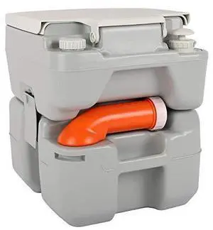 VINGLI Portable 5.3 Gallon Camping Toilet w/Carrying Bag,Large Capacity Tank for Camping,Boat/Truck VINGLI Portable 5.3 Gallon Camping Toilet w/Carrying Bag,Large Capacity Tank for Camping,Boat/Truck