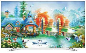 32-85 Inches TV Cover Cloth, Dust-Proof Waterproof TV Screen Protector Cover Fabric, for Flat Screen Curved Screen,B,55in 32-85 Inches TV Cover Cloth, Dust-Proof Waterproof TV Screen Protector Cover Fabric, for Flat Screen Curved Screen,B,55in