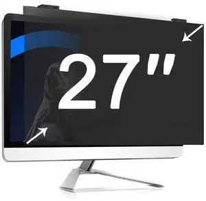 Hanging Computer Privacy Screen Filter for 27 Inch, Privacy Shield for 16:9 Widescreen Monitor - Anti Glare Blue Light Filter Easy On/Anti-Glare/Anti-Scratch Hanging Computer Privacy Screen Filter for 27 Inch, Privacy Shield for 16:9 Widescreen Monitor - Anti Glare Blue Light Filter Easy On/Anti-Glare/Anti-Scratch