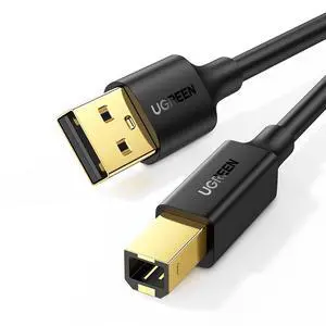 UGREEN USB A to B Printer Cable 6.6ft, High Speed for HP Canon Brother | 480Mbps Data Transfer, Plug and play, Durable PVC, Works with HP, Canon, Brother, Samsung, Dell, Epson, Lexmark, and More UGREEN USB A to B Printer Cable 6.6ft, High Speed for HP Canon Brother | 480Mbps Data Transfer, Plug and play, Durable PVC, Works with HP, Canon, Brother, Samsung, Dell, Epson, Lexmark, and More