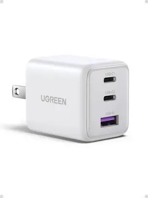 3-Port 30W USB C Charger, GaN II Compact iPhone Charger Fast Charging, Type C Power Adapter for iPhone 17/16/15 Series, Galaxy S26/S25/24/23, iPad, White 3-Port 30W USB C Charger, GaN II Compact iPhone Charger Fast Charging, Type C Power Adapter for iPhone 17/16/15 Series, Galaxy S26/S25/24/23, iPad, White