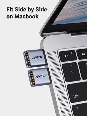 USB to USB C Adapter 10Gbps,2 Pack USB C to A Adapter Compatible with iPhone 16 15 Pro/Samsung/MacBook Pro/Air/iPad Pro,Thunderbolt 4/3,Space Gray USB to USB C Adapter 10Gbps,2 Pack USB C to A Adapter Compatible with iPhone 16 15 Pro/Samsung/MacBook Pro/Air/iPad Pro,Thunderbolt 4/3,Space Gray