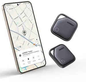 FineTrack S 2-Pack Bluetooth Tracker Tags Work with Samsung SmartThings APP (Samsung Only), 550-Days Replaceable Battery Item Finder Smart Tag for Key Luggage Passport FineTrack S 2-Pack Bluetooth Tracker Tags Work with Samsung SmartThings APP (Samsung Only), 550-Days Replaceable Battery Item Finder Smart Tag for Key Luggage Passport
