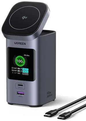 UGREEN Nexode 20000mAh 145W Qi2 Wireless 2C1A Power Bank for MacBook UGREEN Nexode 20000mAh 145W Qi2 Wireless 2C1A Power Bank for MacBook