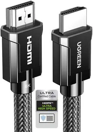 8K HDMI 2.1 Cable Certified 16FT, 10K Ultra High Speed HDMI Cord 4K 240Hz 48Gbps HDCP 2.2&2.3 eARC HDR Dolby Compatible for PS5 Xbox Series X/Switch 2/Roku TV/Laptop/Monitor/Mac mini M4 Pro 8K HDMI 2.1 Cable Certified 16FT, 10K Ultra High Speed HDMI Cord 4K 240Hz 48Gbps HDCP 2.2&2.3 eARC HDR Dolby Compatible for PS5 Xbox Series X/Switch 2/Roku TV/Laptop/Monitor/Mac mini M4 Pro