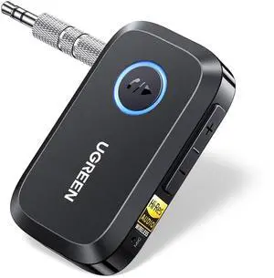 Bluetooth 6.0 Receiver for Car with LDAC, AI Noise Cancelling 3.5mm AUX Bluetooth Car Adapter, Hi-Res Wireless Audio Receiver for Home Stereo/Wired Speaker with Hands-Free Call,15H Battery Life Bluetooth 6.0 Receiver for Car with LDAC, AI Noise Cancelling 3.5mm AUX Bluetooth Car Adapter, Hi-Res Wireless Audio Receiver for Home Stereo/Wired Speaker with Hands-Free Call,15H Battery Life