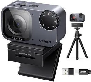 FineCam Pro 4K Webcam for PC, 1/2" Sensor, Auto Framing, Face AE, AI Noise-Canceling Mic, Gesture Control, PDAF Auto Focus for Streaming, Conference, OBS Zoom, Switch 2, Privacy Cover & Tripod FineCam Pro 4K Webcam for PC, 1/2" Sensor, Auto Framing, Face AE, AI Noise-Canceling Mic, Gesture Control, PDAF Auto Focus for Streaming, Conference, OBS Zoom, Switch 2, Privacy Cover & Tripod