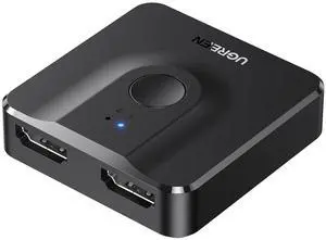 HDMI Switch 4K@60Hz, Bi-Directional HDMI Splitter 2 in 1 Out Switcher Supports UHD 3D HDR Compatible with PS5, PS4, Xbox Series X/S, Roku, Fire Stick, Black HDMI Switch 4K@60Hz, Bi-Directional HDMI Splitter 2 in 1 Out Switcher Supports UHD 3D HDR Compatible with PS5, PS4, Xbox Series X/S, Roku, Fire Stick, Black