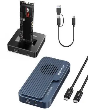 80Gbps M.2 NVMe SSD Enclosure & 10Gbps NVME SSD Reader Adapter, Aluminium Alloy Housing Fast Heat Dissipation, NVME to USB Docking Station 80Gbps M.2 NVMe SSD Enclosure & 10Gbps NVME SSD Reader Adapter, Aluminium Alloy Housing Fast Heat Dissipation, NVME to USB Docking Station